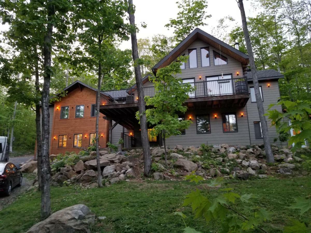 Les Cabines Nordik Des Piles Villa Saint-Jean-des Piles Exterior photo
